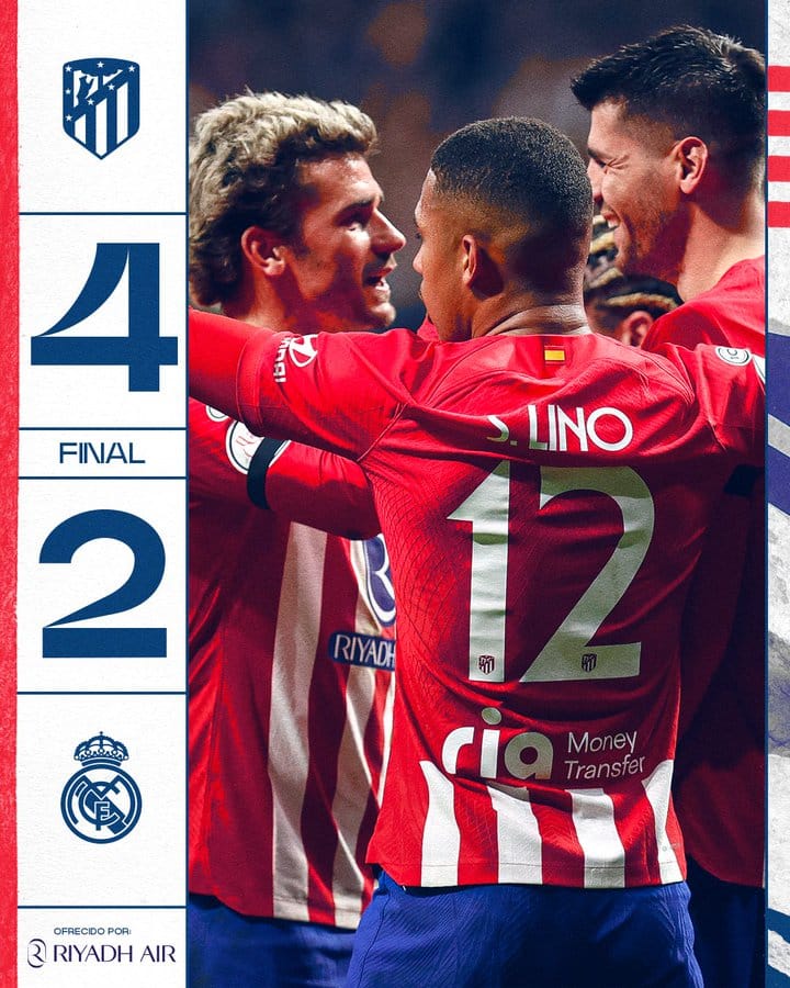 ผลบอลเมื่อคืนนี้ โกปา เดล เรย์ แอต.มาดริด เรอัล มาดริด