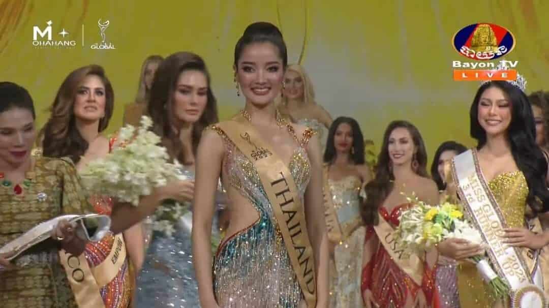 คนไทยปริ่มสุข 'กานต์ ชนนิกานต์' คว้ารองอันดับ 2 มิสโกลบอล 2023