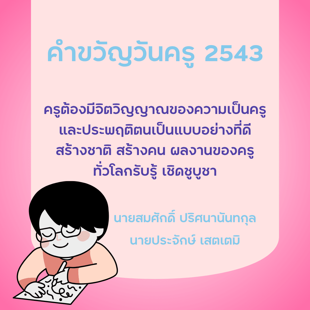 คำขวัญวันครู 2567