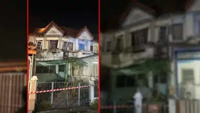 ทาวเฮาส์ทรุดตัว สมุทรปราการ