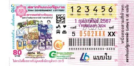 ปกสลากงวดนี้ 1 2 67
