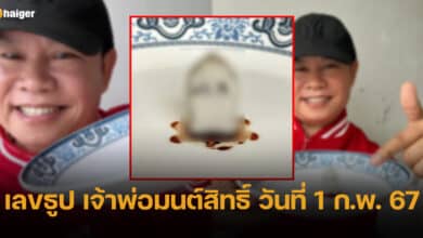 ปกเลขธูปเจ้าพ่อมนต์สิทธิ์