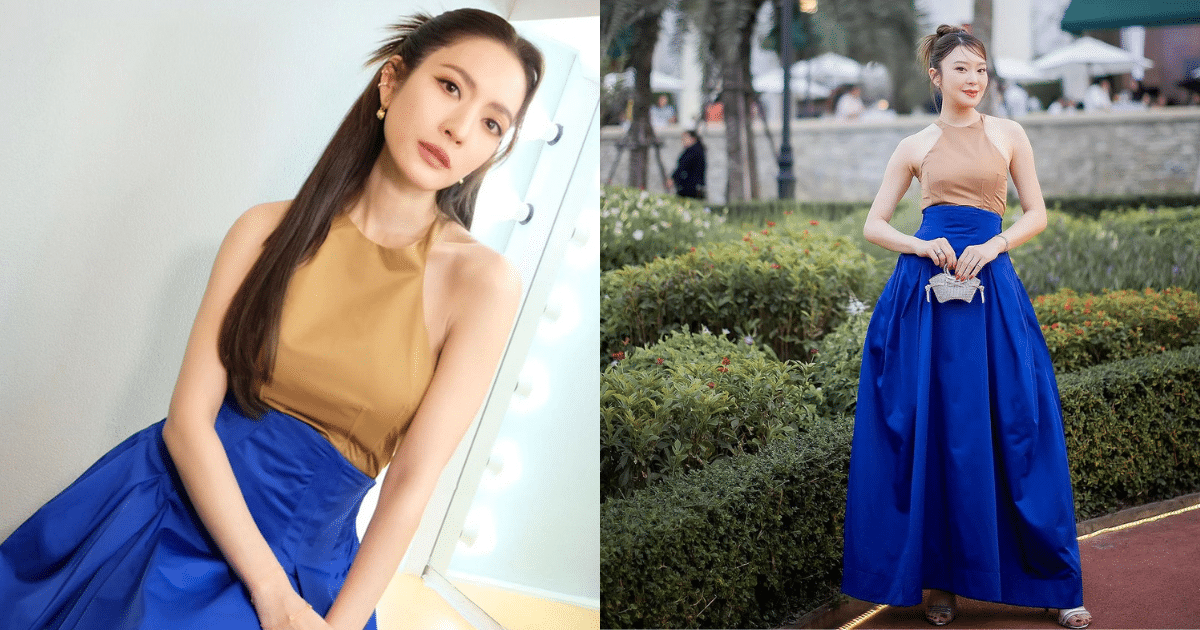 ประชัน แอฟ ทักษอร - มายด์ ณภศศิ ใส่ชุดเดียวกัน สวยมากทั้งคู่