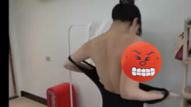 สาวจีน ลองชุดหน้ากล้อง