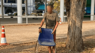 ลุงเปี๊ยก ถุงคลุมหัว