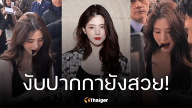 สวยตาค้าง "ฮันโซฮี" กับวินาทีต้องมนต์สะกด ที่แฟชั่นโชว์ปารีส