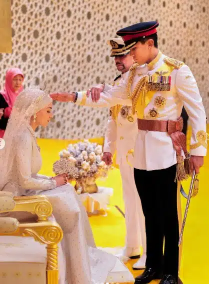 เจ้าชายบรูไน แต่งงาน พระชายา