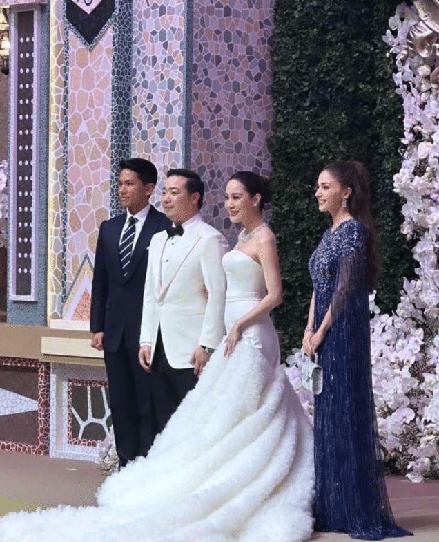 เจ้าชายมาทีน พระชายาอานีชา ร่วมงานแต่ง ต๊อบ ออย