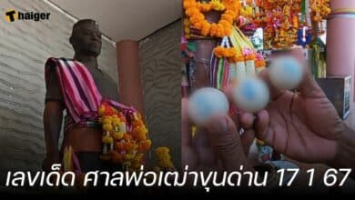 เลขเด็ด ศาลพ่อเฒ่าขุนด่าน 17 1 67