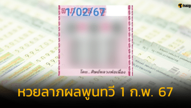 เลขเด็ด หวยลาภผลพูนทวี 1 2 67