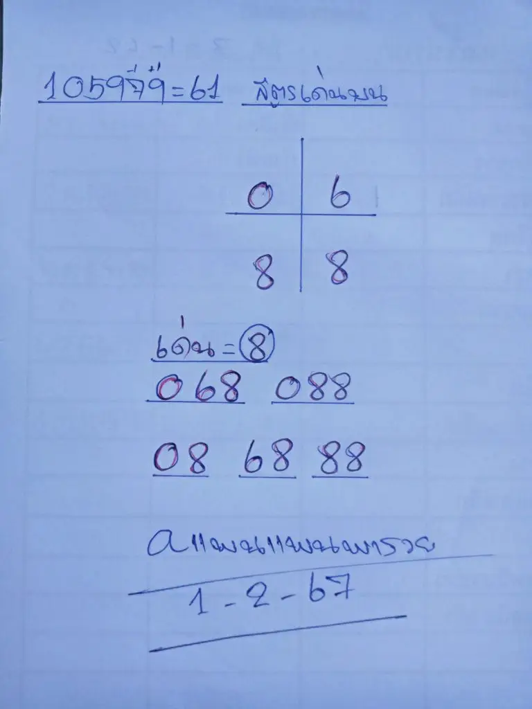 เลขเด็ด แพนแพนพารวย 1 2 67