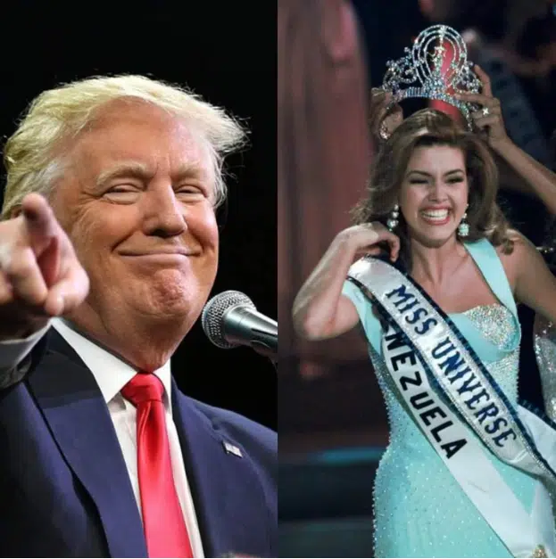 โดนัลด์ ทรัมป์ เจ้าของมิสยูนิเวิร์สในปี 1996