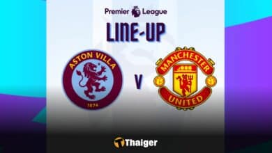 11 ตัวจริง วิลล่า แมนฯ ยูไนเต็ด