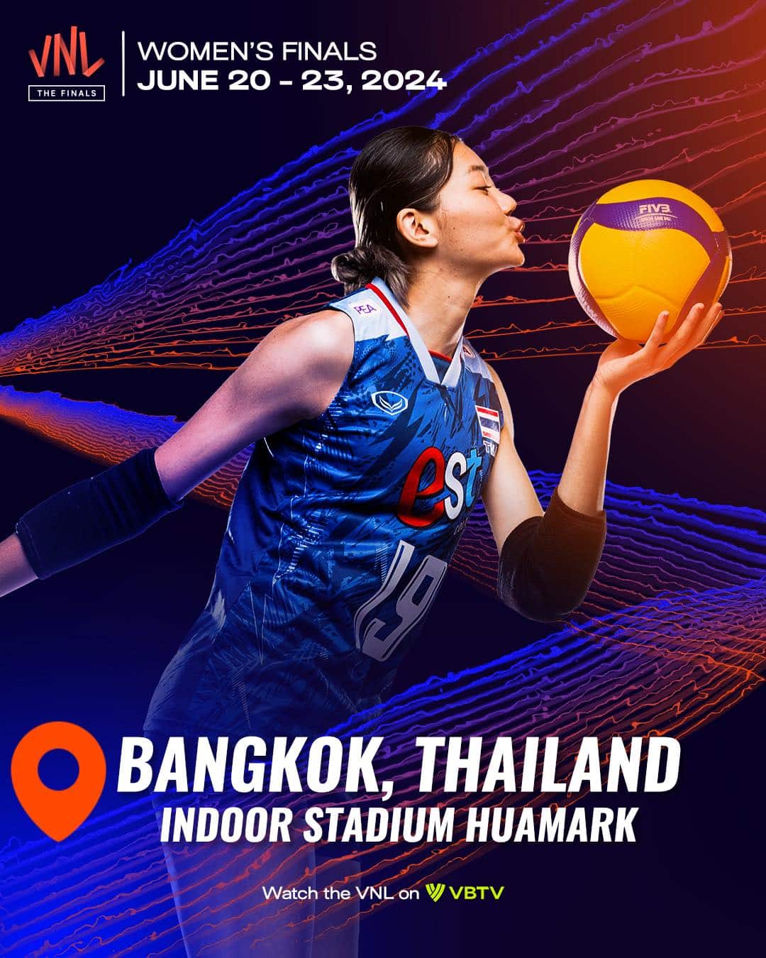 FIVB โพสต์ภาพ "ชัชอุอร" ยืนยันไทยเป็นเจ้าภาพ VNL 2024 รอบสุดท้าย