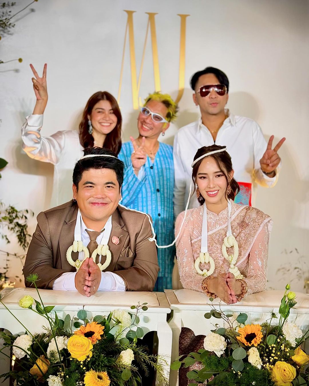 เพื่อนดาราร่วมงานแต่ง แจ็ค ใบหม่อน