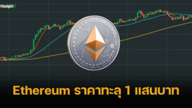 Ethereum ราคาพุ่งกระฉูด ทะลุ 1 แสนบาท นักลงทุนเริ่มมีหวัง