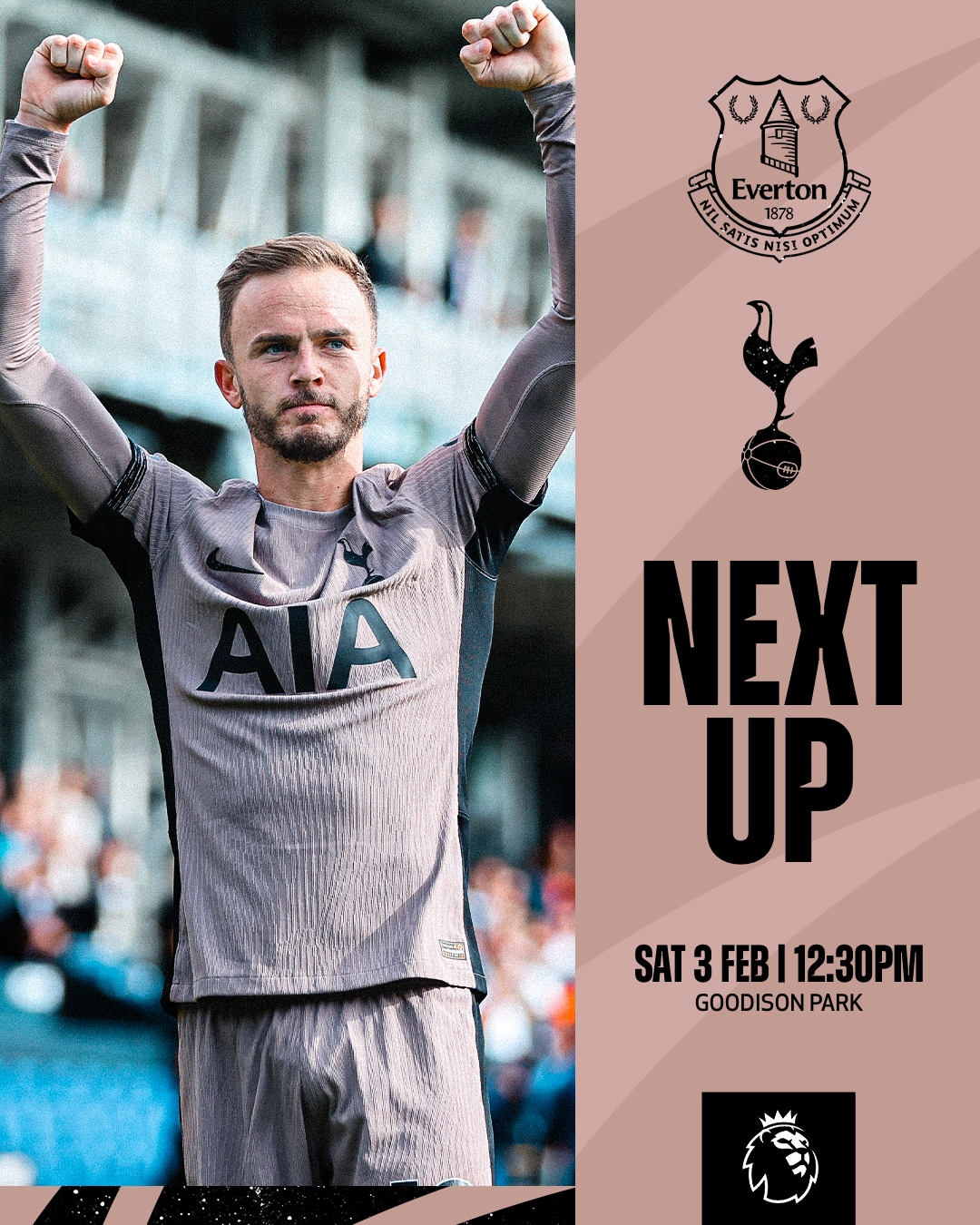 ดูบอลสด พรีเมียร์ลีก เอฟเวอร์ตัน สเปอร์ส