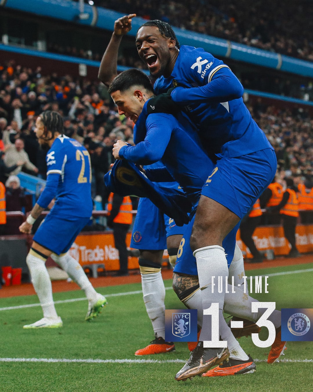 ผลบอลเมื่อคืนนี้ เอฟเอ คัพ วิลล่า เชลซี