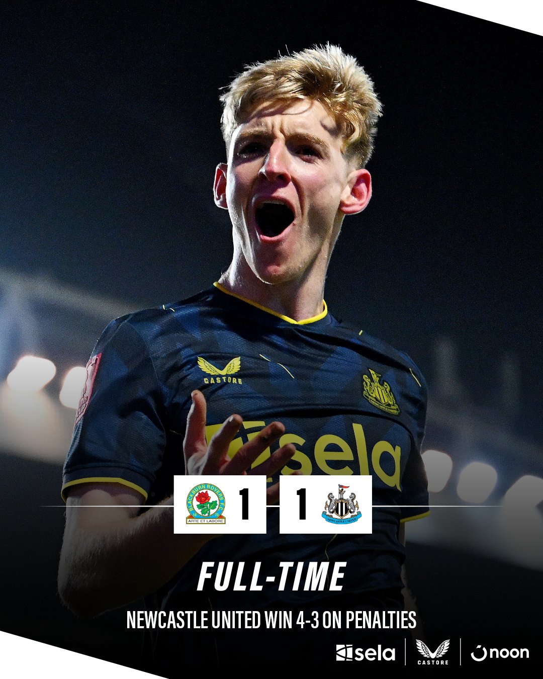 ผลบอลเมื่อคืนนี้ เอฟเอ แบล็คเบิร์น นิวคาสเซิ่ล