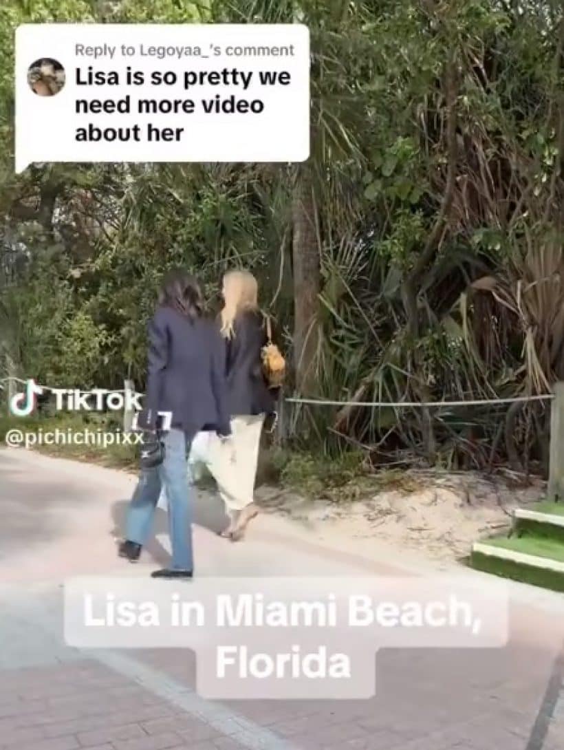 ลิซ่าหลังจากร่วมงานหลุยส์ วิตตอง