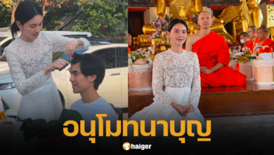 เต๋อ บวชเงียบ ใหม่ ร่วมปลงผม-ถือหมอน