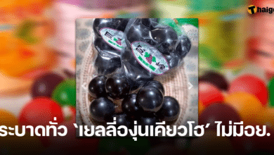 เยลลี่องุ่นเคียวโฮ ไม่มีอย. เสี่ยงกินสารอันตราย