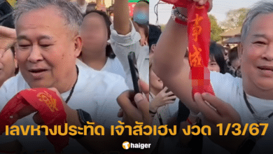 เลขเด็ด เป็ด เชิญยิ้ม โชว์ เลขหางประทัด แก้บน เจ้าสัวเฮง อาศรมฤาษีเณร งวด 1 3 67