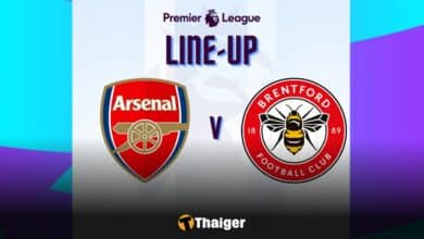 11 ตัวจริง อาร์เซนอล เบรนท์ฟอร์ด