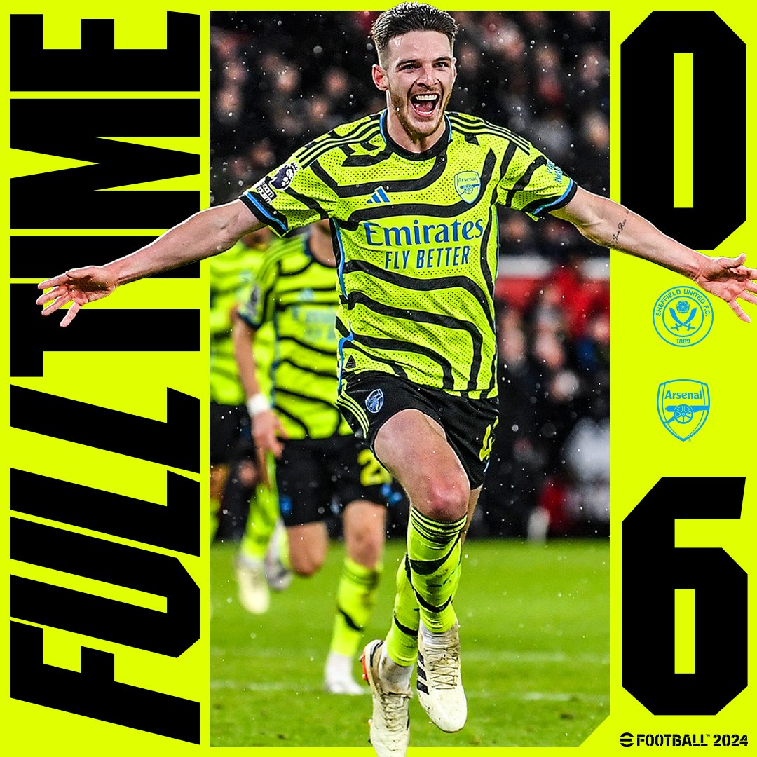 ผลบอลเมื่อคืนนี้ พรีเมียร์ลีก เชฟฯ ยูไนเต็ด อาร์เซนอล