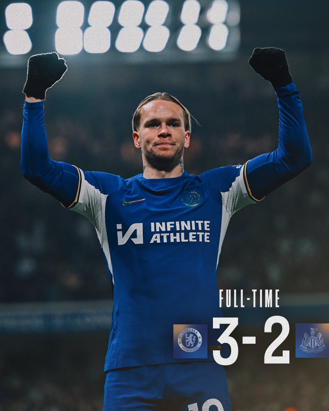 ผลบอลเมื่อคืนนี้ พรีเมียร์ลีก เชลซี นิวคาสเซิ่ล