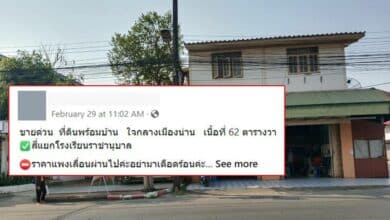 ขายบ้านพร้อมที่ดิน จังหวัดน่าน