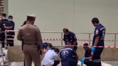 คนไข้ชาวเมียนมา โดดตึก