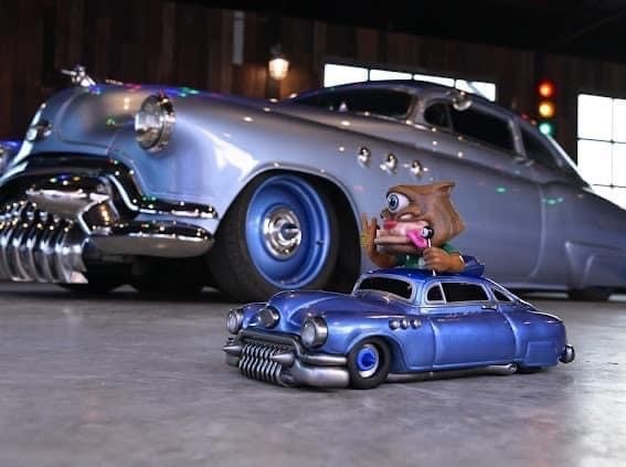 งานศิลปะ ชื่อ AI-SAM-TA จัดแสดงที่ CARVENTURE CLASSIC CAR