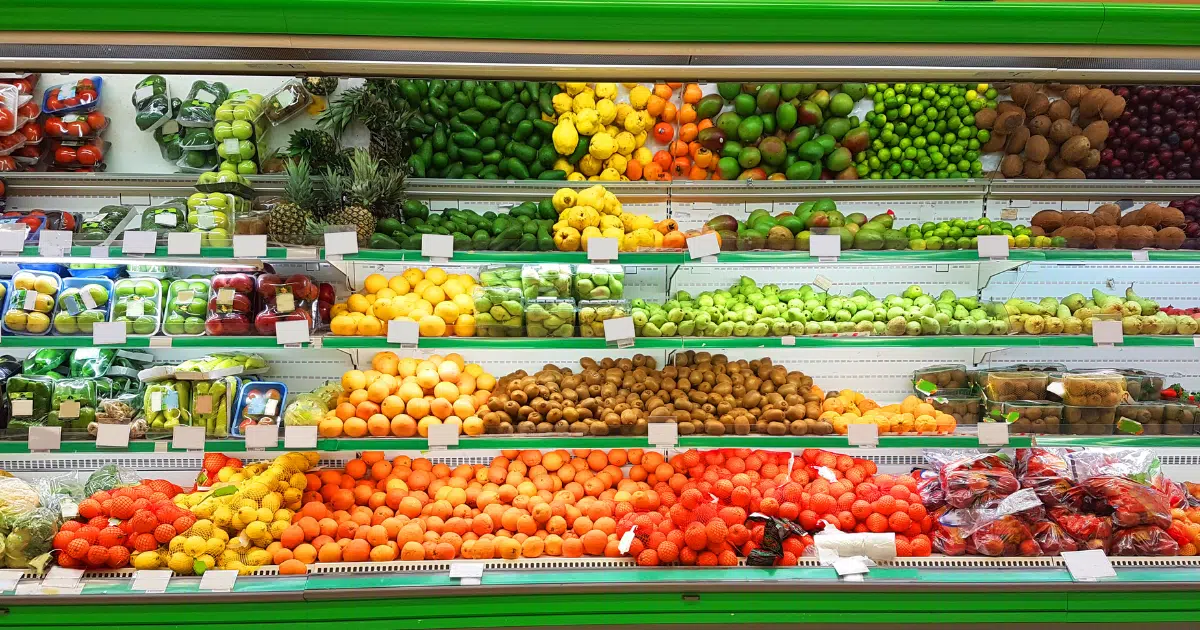 สินค้าในซุปเปอร์มาร์เก็ต