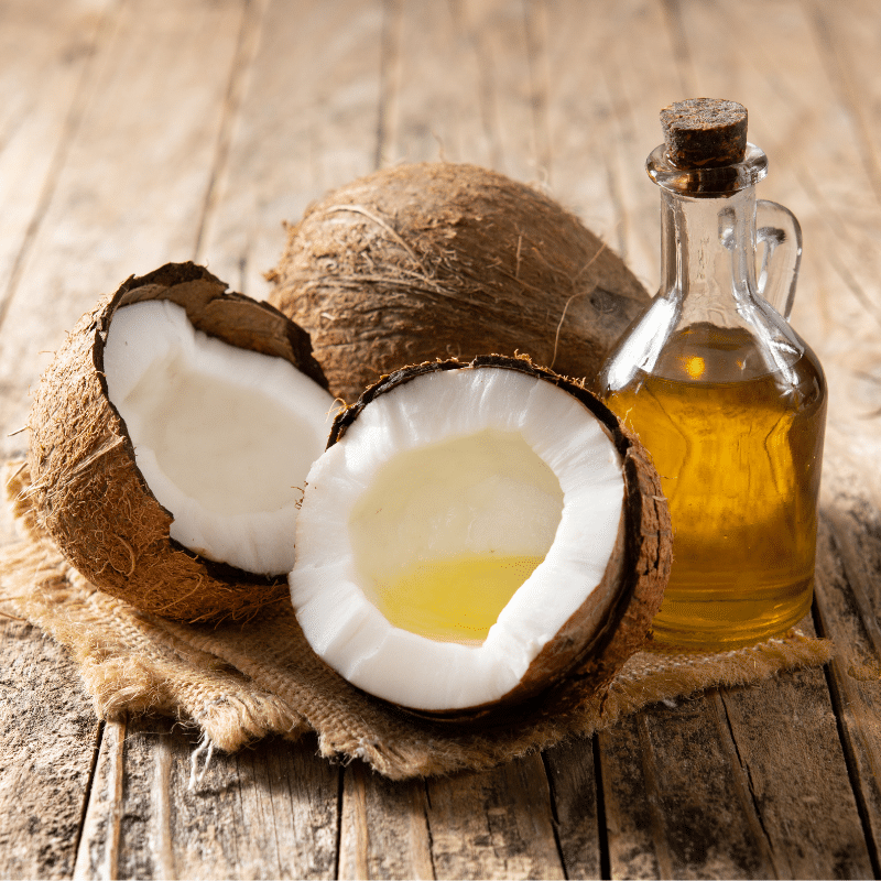 ทาน้ำมันมะพร้าว