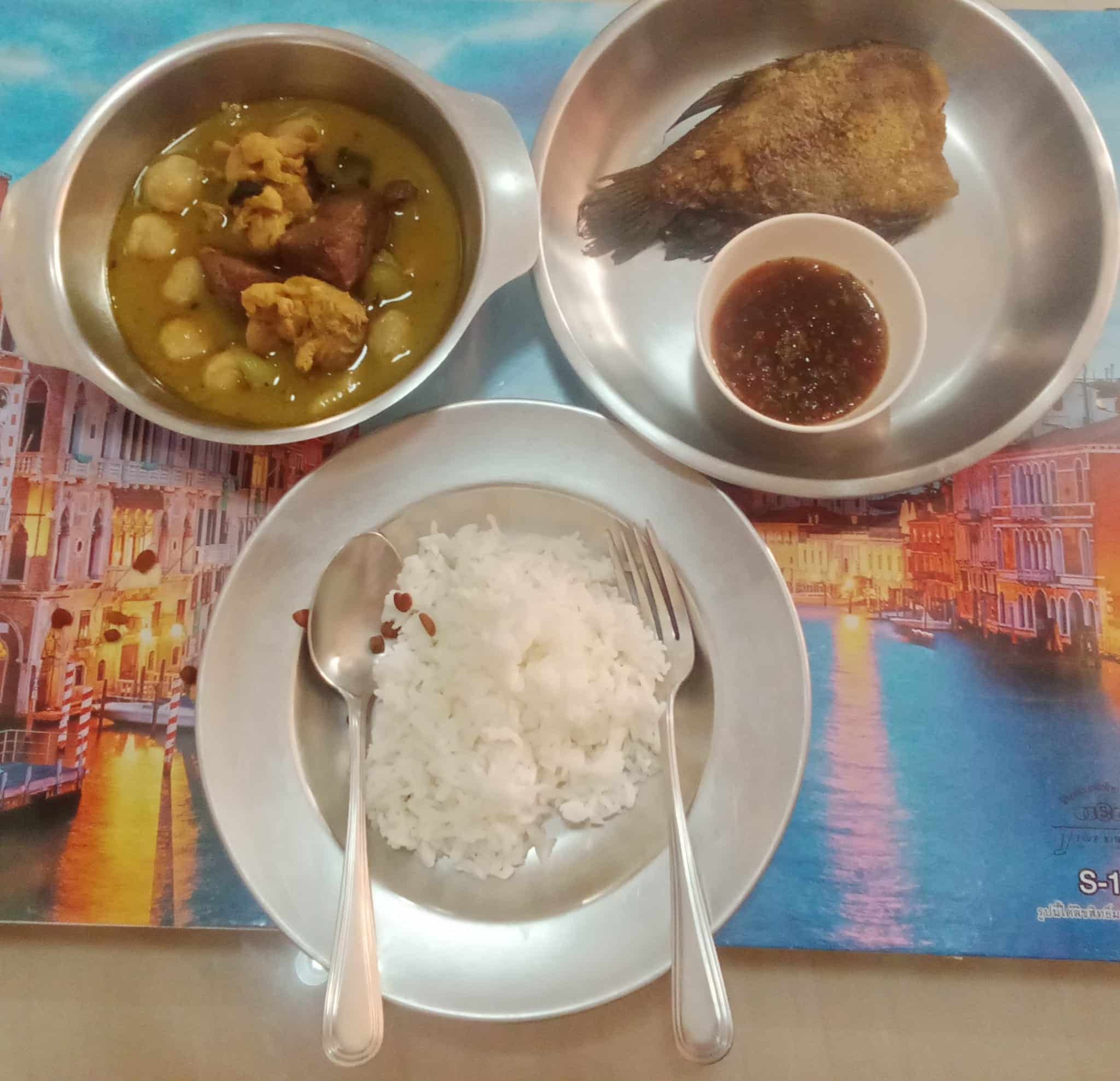 น้องแมวแบ่งอาหารเม็ดให้ทาส