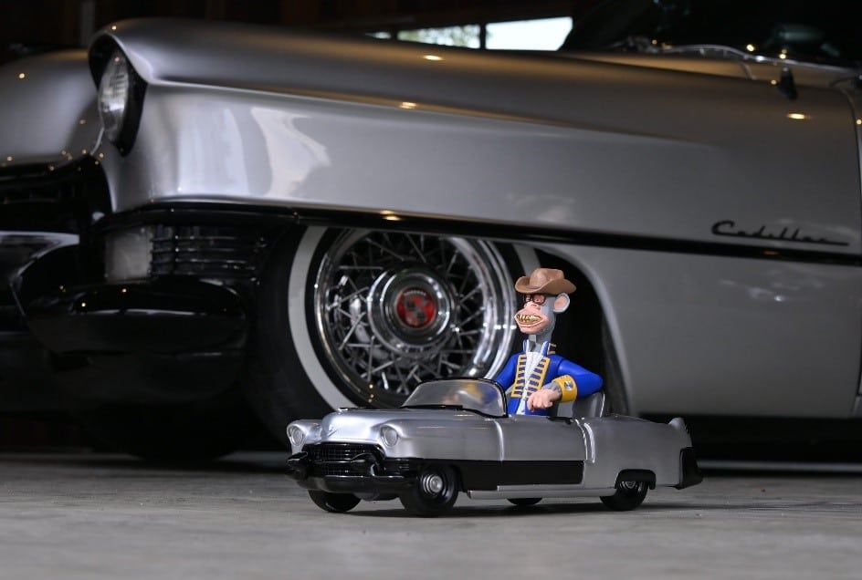 ผลงาน Bored Ape _ Colonel Gold Fang งาน CARVENTURE