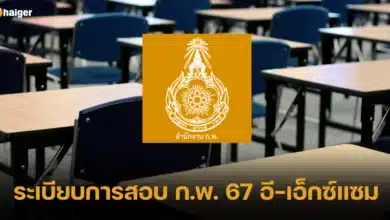 ระเบียบการสอบ ก.พ. 67 อี-เอ็กซ์แซม