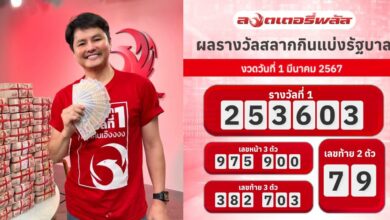 ตรวจหวยย้อนหลัง