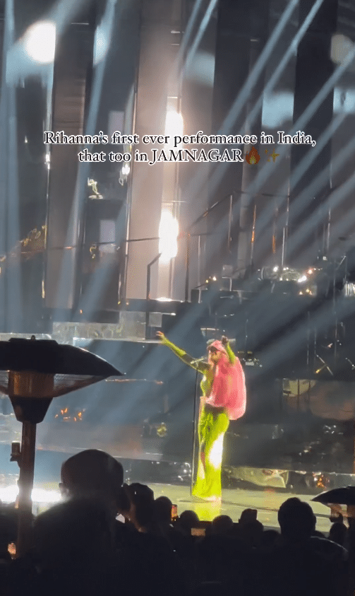 ริฮานน่า ร้องเพลง งานเลี้ยงก่อนพิธีวิวาห์