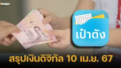 สรุปเงินดิจิทัล 10 เม.ย. 67 ชัดเจนทุกอย่าง