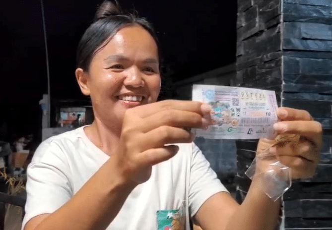 สาวโคราช เหมาลอตเตอรี่ 10 ใบสุดท้าย จนถูกรางวัลที่ 1
