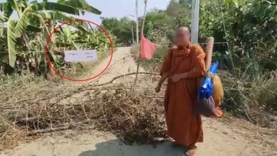 ข่าวสำนักสงฆ์ถูกปิดทางเข้าออก