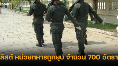 หน่วยทหารถูกยุบ ปรับโอน ในปี 2570