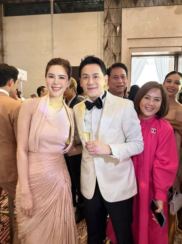 เจี๊ยบ พิจิตตรา ไปงานแต่งฟลุค