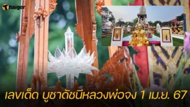เลขเด็ด บูชาดัชนีหลวงพ่อจง 1 เม.ย. 67