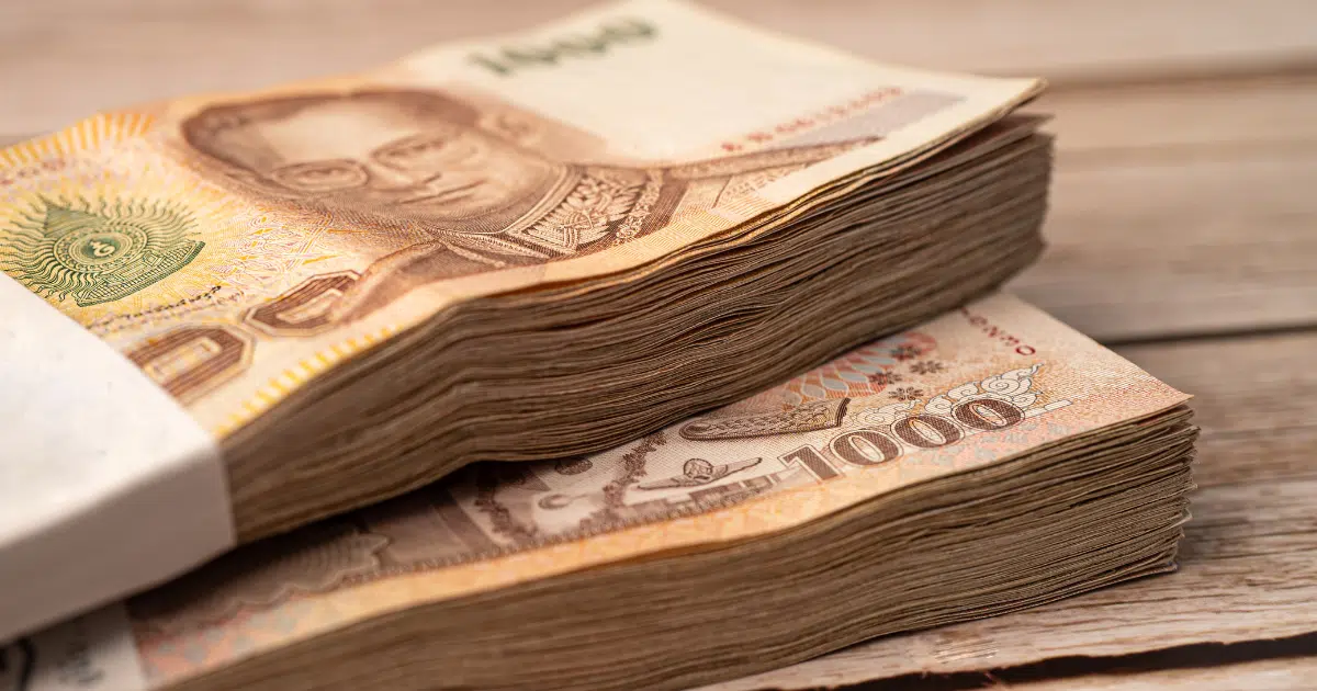 เงินขวัญถุงตามวันเกิด 2567 แบงก์ 1000 บาท