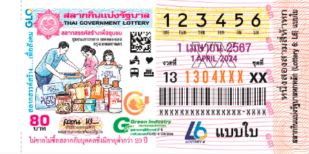 แปลปกสลาก งวด 1 เมษายน 2567