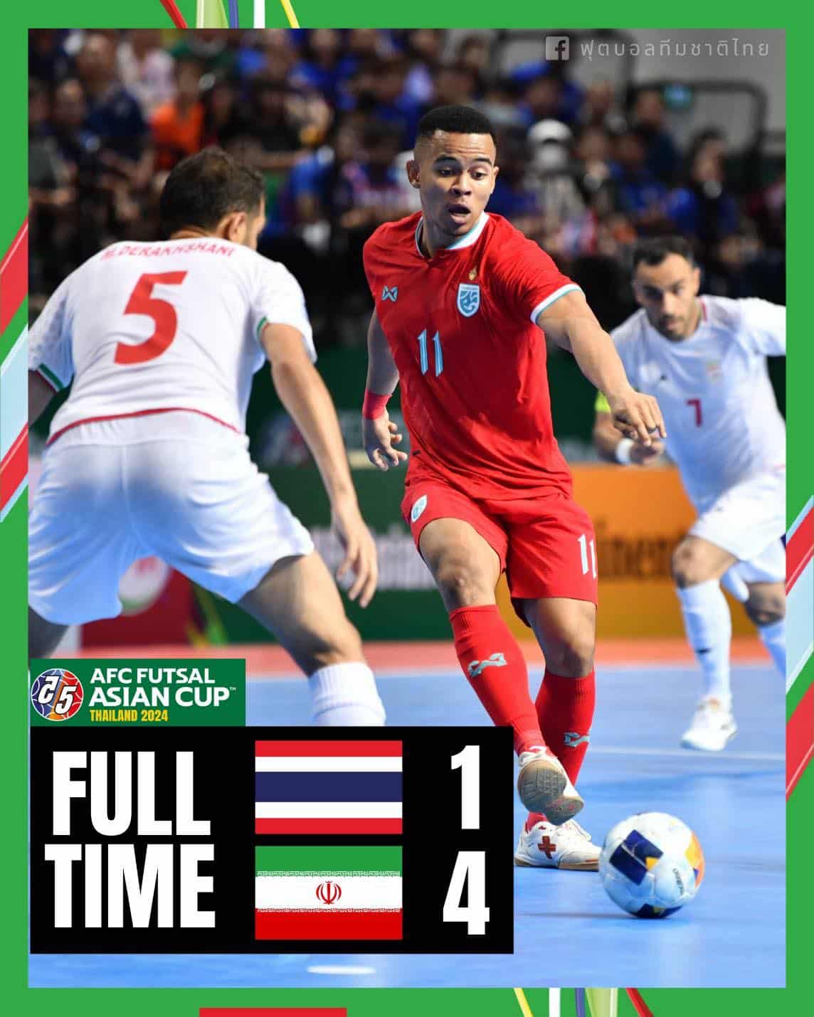 ฟุตซอล ทีมชาติไทย อิหร่าน