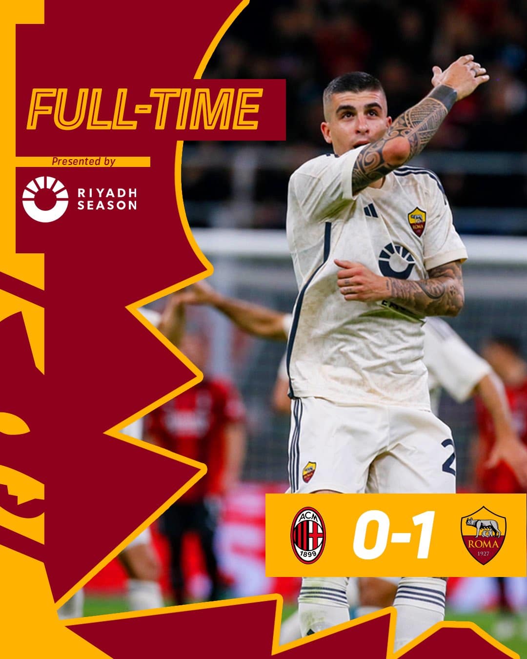 ผลบอลเมื่อคืนนี้ ยูโรปา มิลาน โรม่า